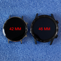 Oryginalny Axisinternational 1.39 "dla Huawei Watch GT 2 GT2 LTN-B19 DAN-B19 wyświetlacz LCD rama ekranu + Panel dotykowy Digitizer 46MM 6